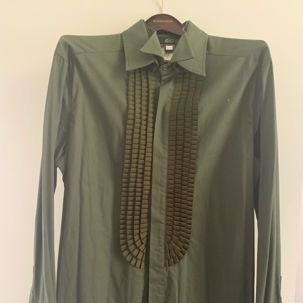 Roberto Cavalli tuxedo shirt